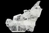 Faden Quartz Crystal Cluster - Pakistan #127449-1